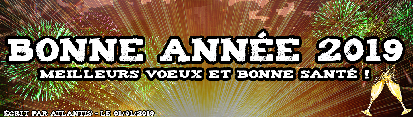 Bonne Année 2019 !